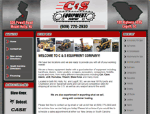 Tablet Screenshot of candsequipment.com